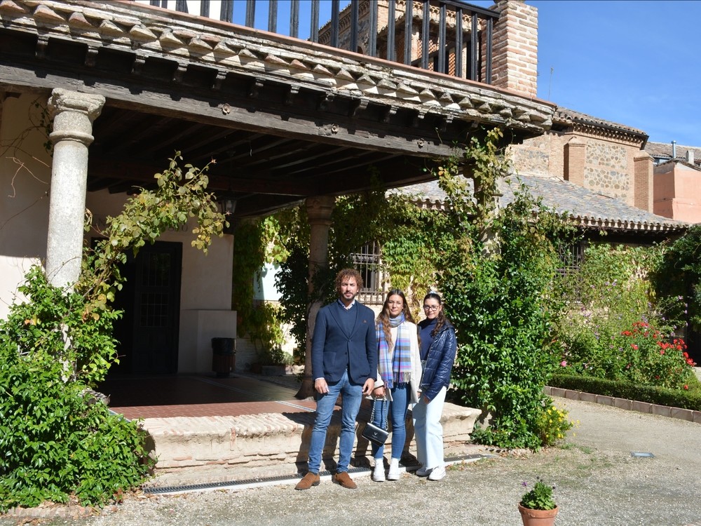 Los familiares de su fundador visitan el Museo del Greco