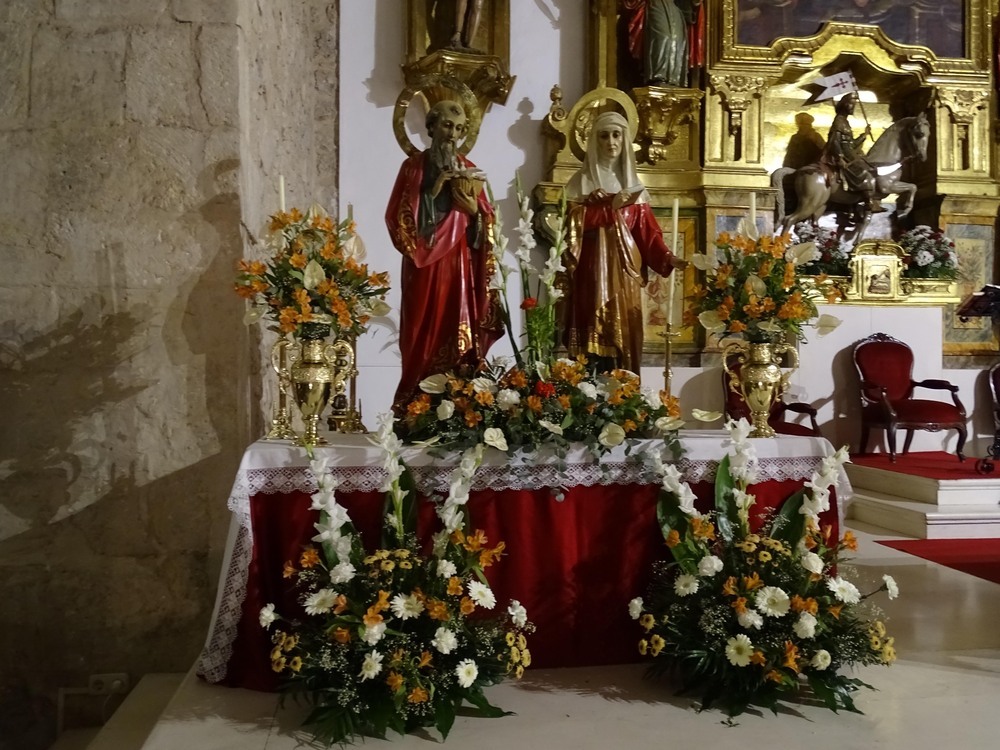 Quintanar honra los Santos Abuelos: San Joaquín y Santa Ana