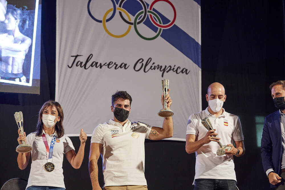 Homenaje a los deportistas olímpicos de Talavera  / MANU REINO