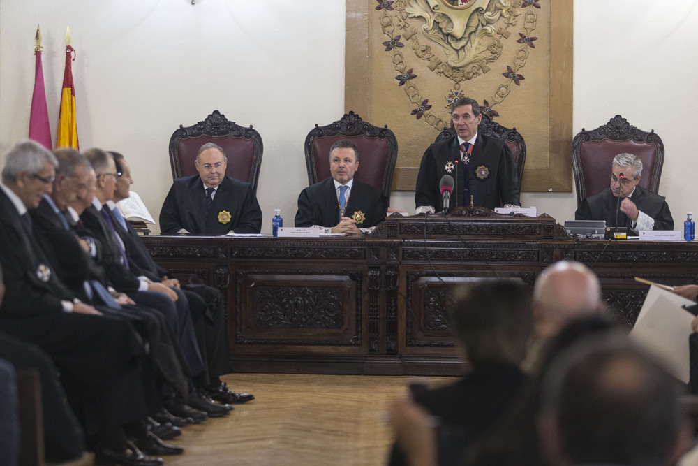 Los colegiados celebraron su acto de jura en la Audiencia Provincial de Toledo.