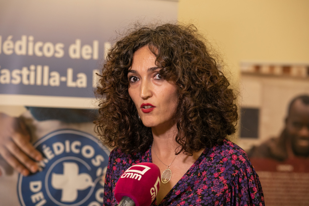 Lourdes Nieto, presidenta de Médicos del Mundo en Castilla-La Mancha.