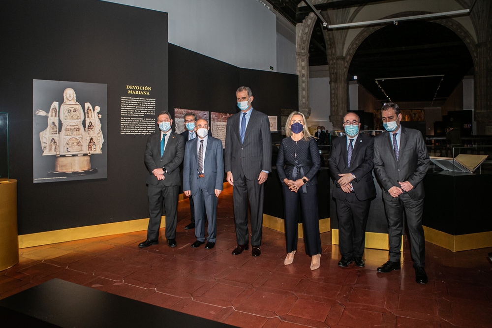 El rey Felipe VI inaugura la exposición sobre Alfonso X