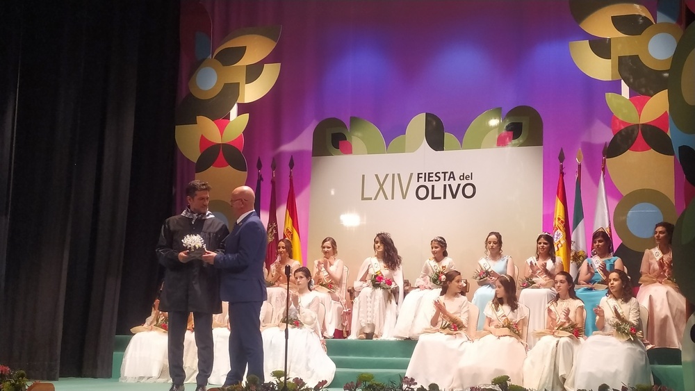 José Luis Campo-Cañaveral de la Cruz fue el encargado de pregonar la 64 edición de la Fiesta del Olivo.