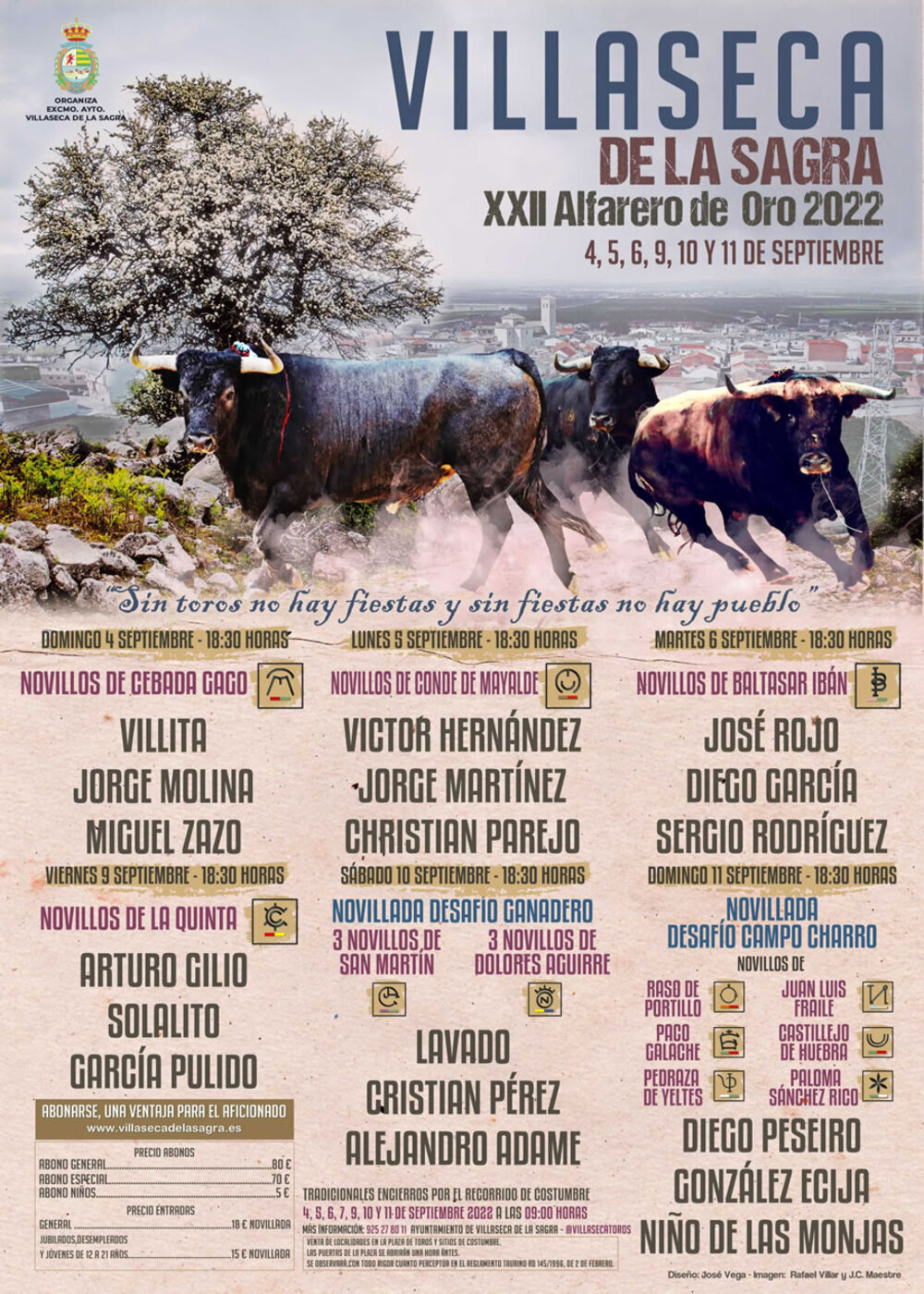 Cartel de la vigésimo segunda edición del Alfarero de Plata.