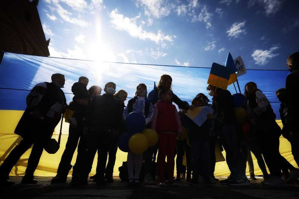 Centenares de talaveranos dicen no a la guerra en Ucrania