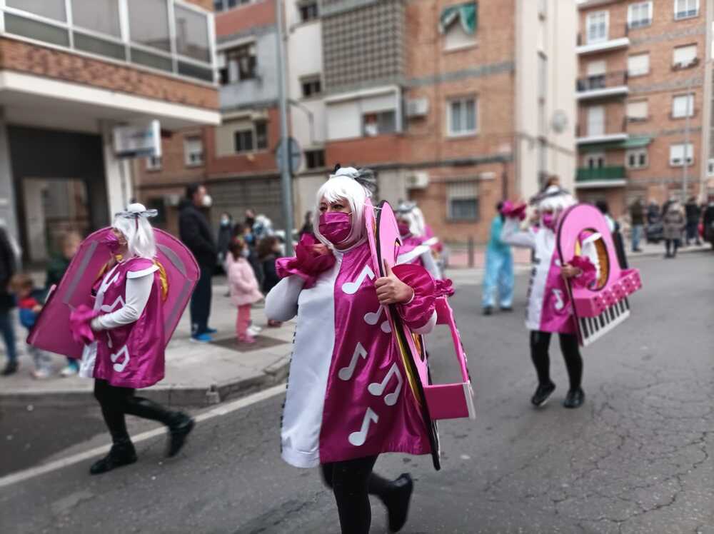 Disfraces en el Barrio de Santa Bárbara en el 'Carnaval de los barrios'