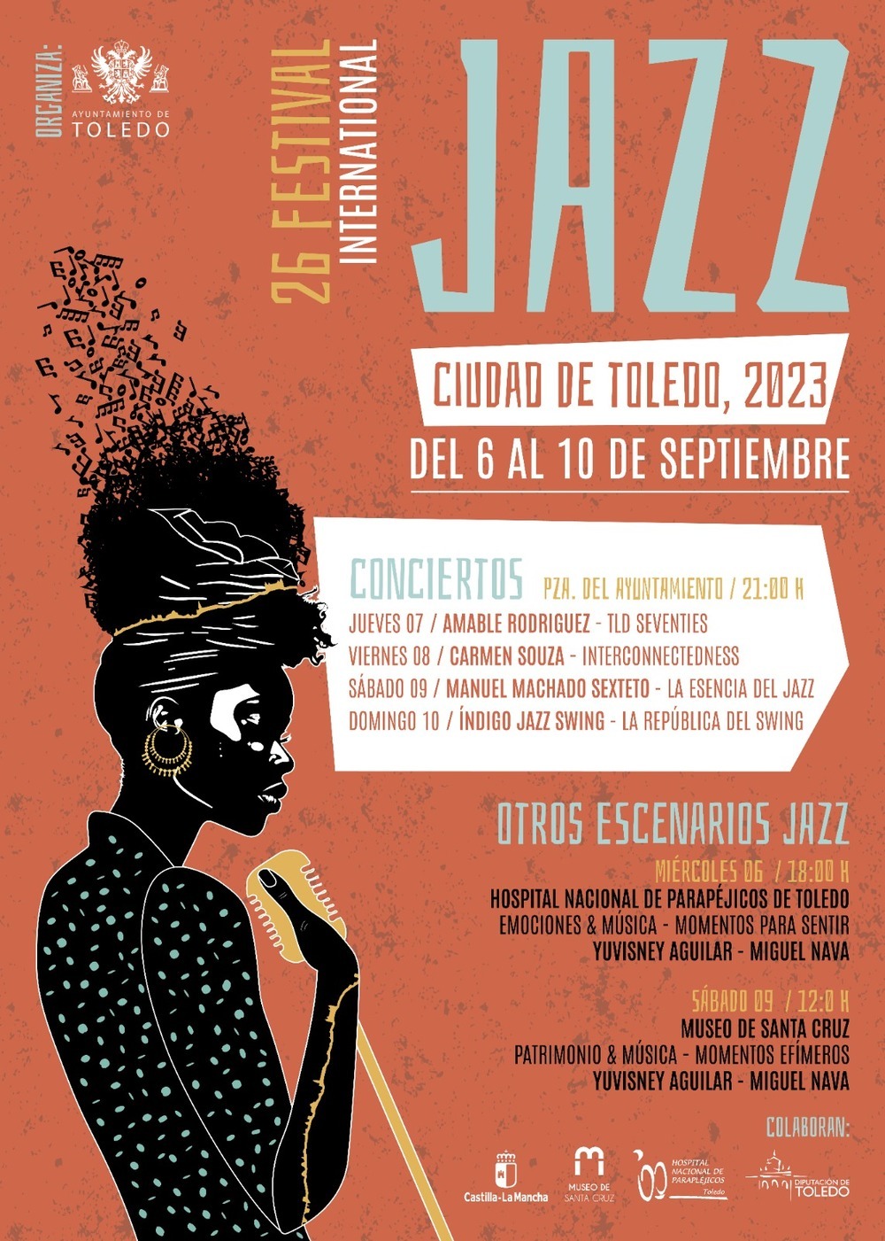 Toledo será Jazz del 6 al 10 de septiembre