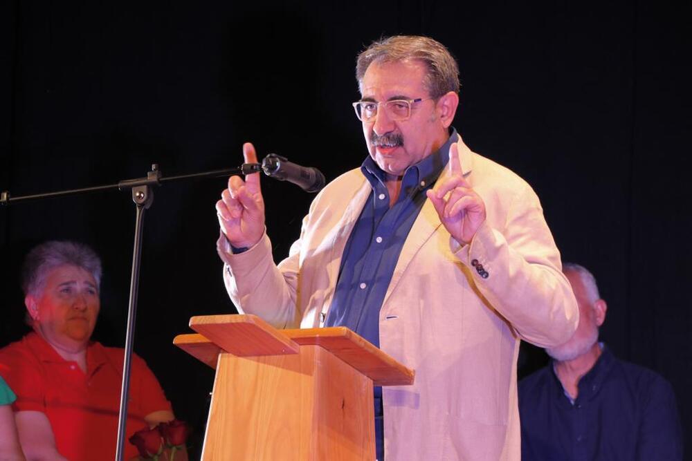 Fernández Sanz, en la presentación de Gamero en Yuncos
