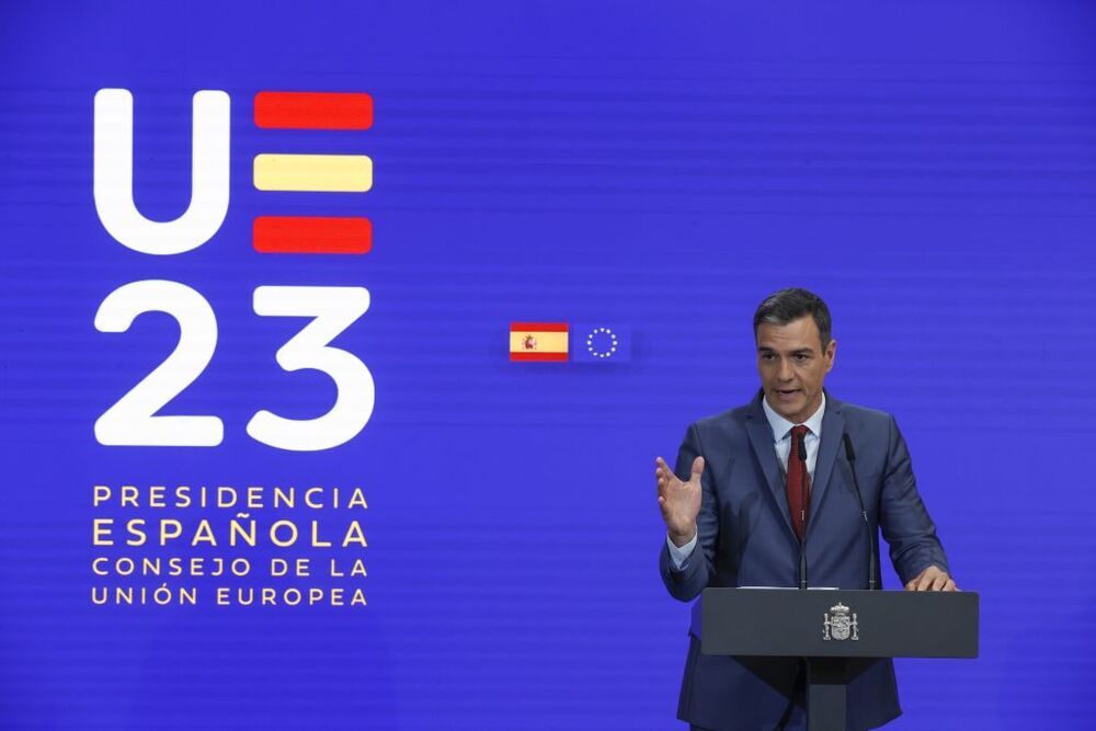 Sánchez presenta los ejes de la Presidencia española de la UE