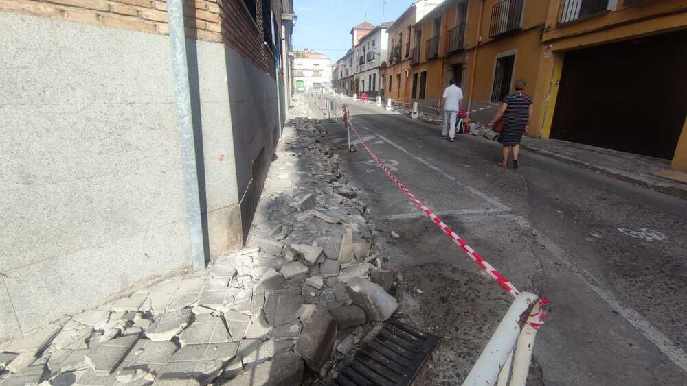 La mejora de accesibilidad del Casco sigue por calle Río Tajo