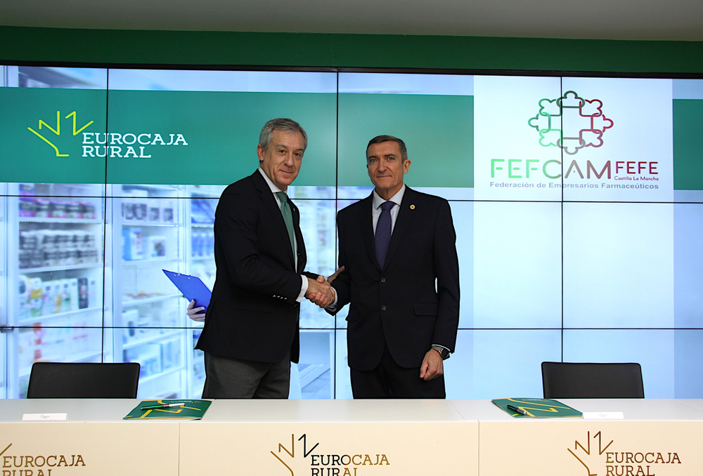 Eurocaja y FEFCAM fortalecen el sector farmacéutico de CLM
