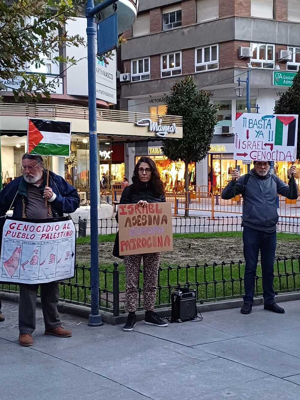 Talavera, contra la violación de derechos humanos en Palestina
