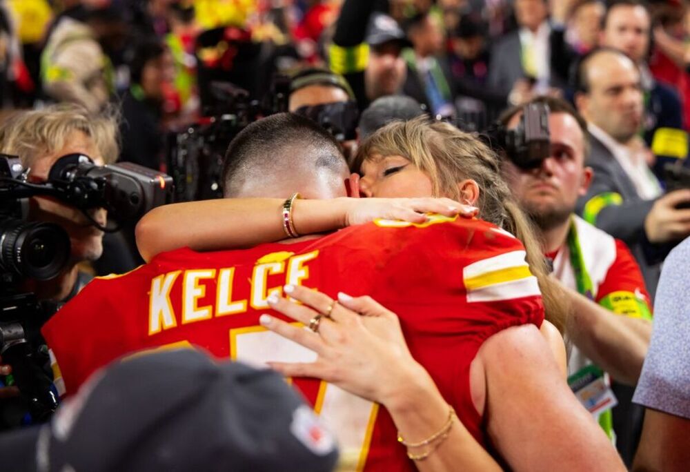 Taylor Swift y Travis Kelce reinan en el Super Bowl