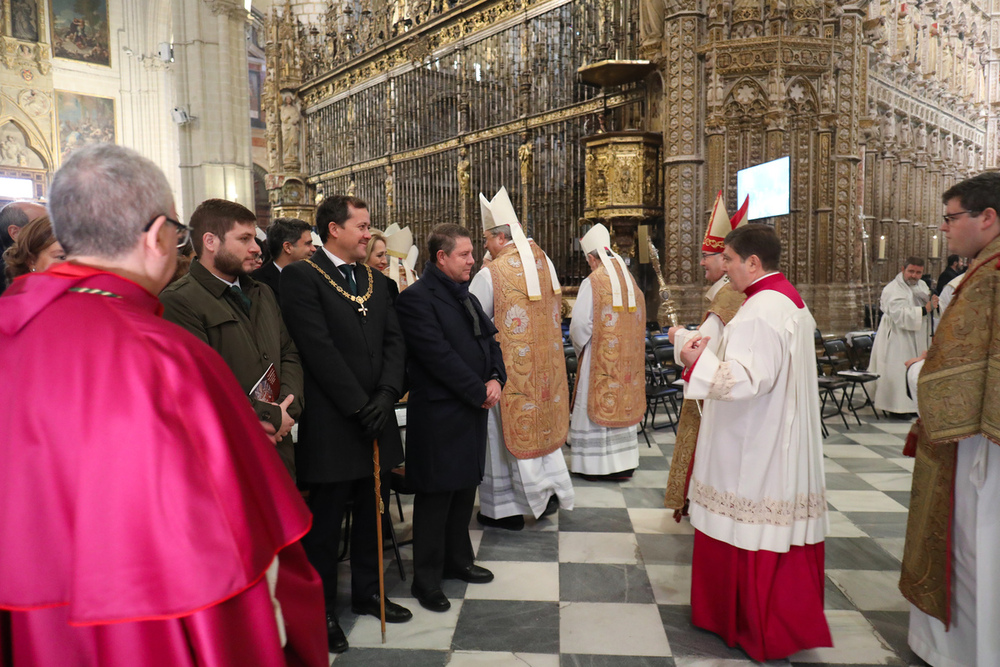 Solemne celebración de San Ildefonso en la Catedral Primada