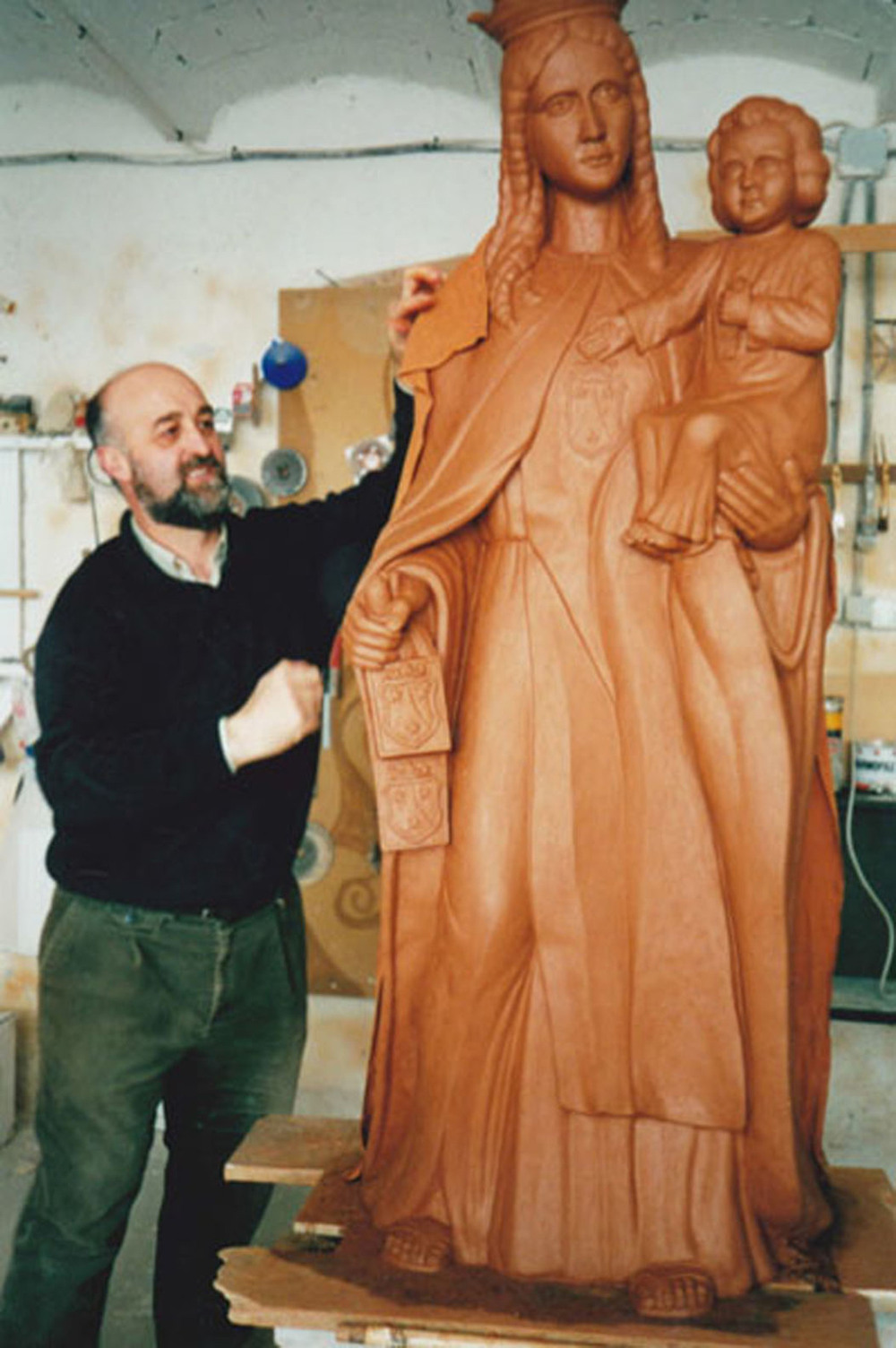 El último adiós al escultor Pablo Costilludo
