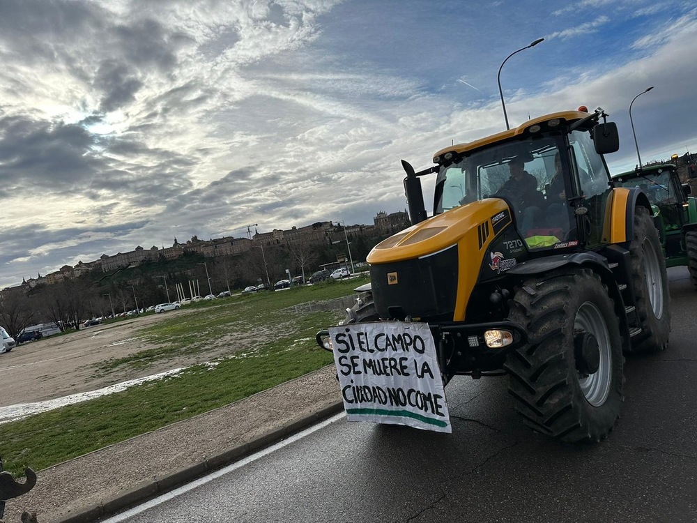 Los tractores vuelven a Toledo capital