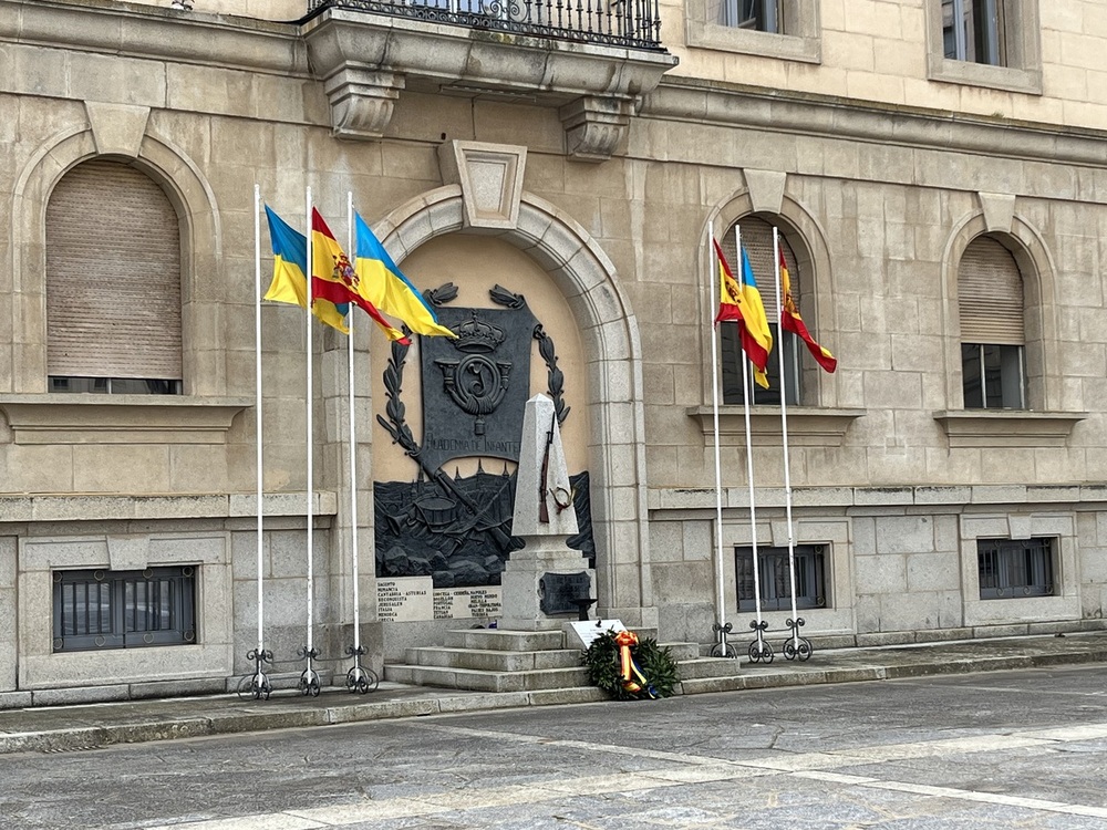 Toledo rinde homenaje a los caídos en la guerra de Ucrania