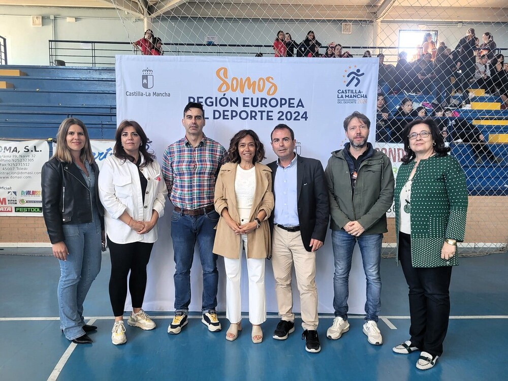 La «Gimnastrada» reúne en Olías a más de 1.000 estudiantes