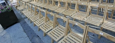 Las sillas del Corpus salen a la venta el 7 de junio
