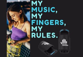 Un dispositivo español permite crear música con los dedos