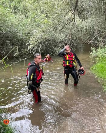 Escalona: Rescatados 4 bañistas en el Alberche