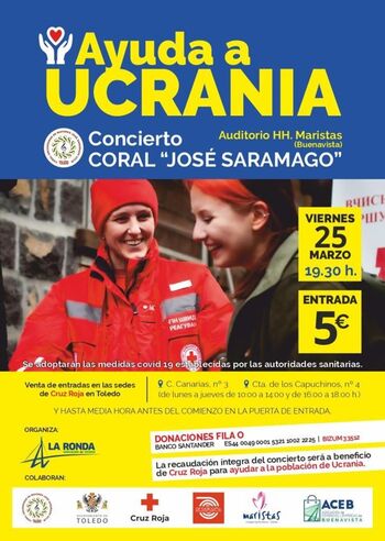La Ronda organiza mañana una gala solidaria por Ucrania