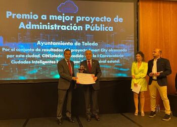 El Ayuntamiento, premiado por su proyecto Ciudad Inteligente