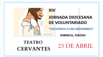 Cáritas Toledo celebrará la XIV Jornada de Voluntariado