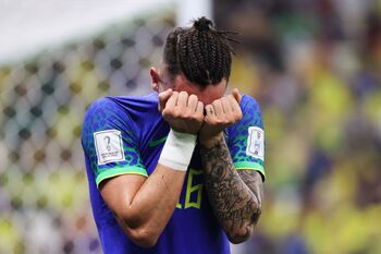 Brasil pierde a Telles y Gabriel Jesús