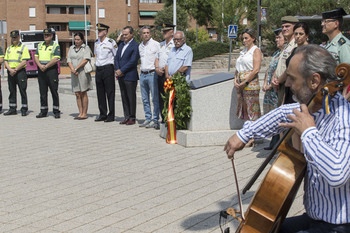 Toledo rinde un sencillo acto homenaje a Miguel Ángel Blanco
