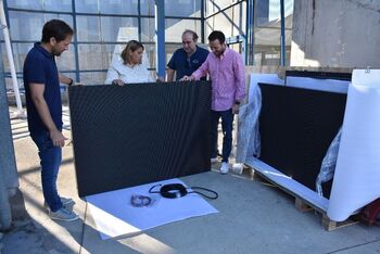 Comienza la instalación del nuevo videomarcador de El Prado