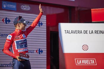 Talavera partícipe de la Vuelta que corona a Evenepoel