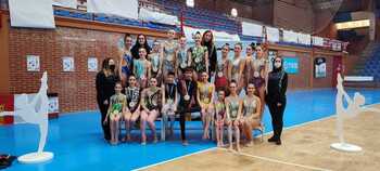 Cerca de un centenar de gimnastas se dan cita en Talavera