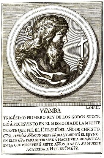 1350 años de la coronación del rey Wamba en Toledo