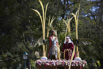 Triunfo de La Borriquita en el Domingo de Ramos en Talavera