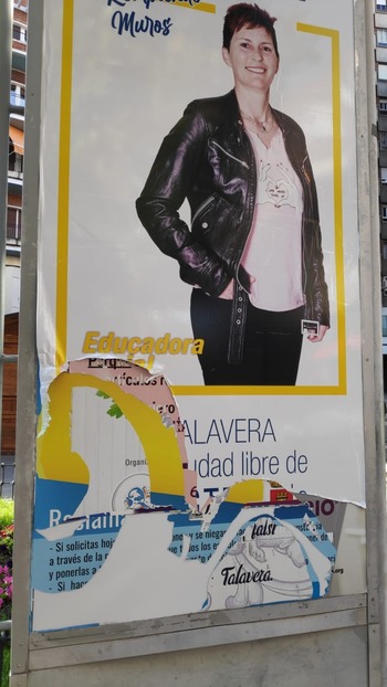 Destrozan algunos carteles contra la LGTBifobia en Talavera