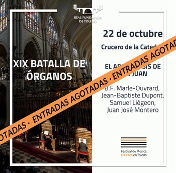 Batalla de órganos para clausurar el Festival de Música Greco