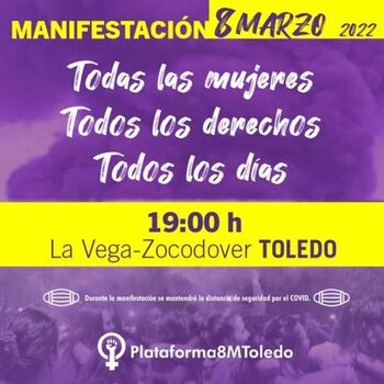 El 8M tendrá dos manifestaciones en Toledo