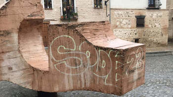 La escultura de Chillida sufre nuevos actos vandálicos