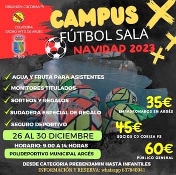 El Cobisa Futsal organiza su primer Campus de Navidad
