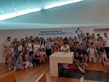 Jóvenes de Misioneras Talavera en la JMJ con el Papa Francisco
