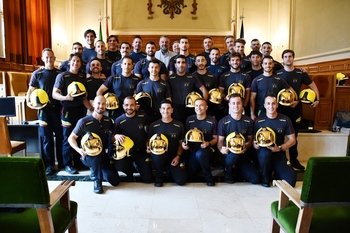 29 bomberos se incorporan al CPEIS de la Diputación