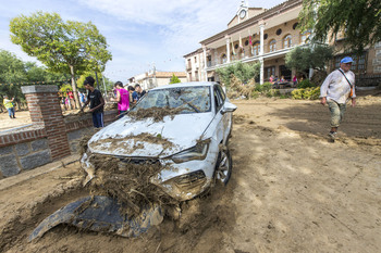 La DANA causó destrozos a 1.500 vehículos en La Sagra
