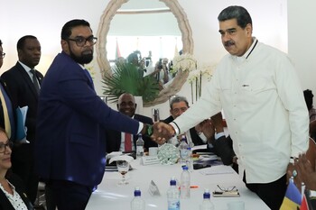 Venezuela y Guyana acuerdan no usar la fuerza en su disputa
