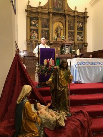 El Arzobispo preside en Talavera el III Pórtico de la Navidad