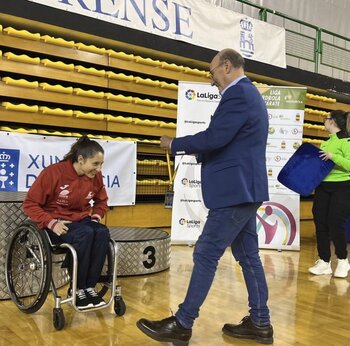Isabel Fernández, campeona de España de parakárate de nuevo