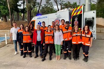 Protección Civil estrena una ambulancia de 60.000 euros