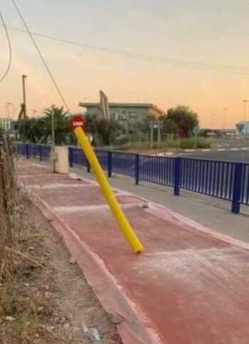 PSOE alerta de un cable en las obras del carril bici al Barrio