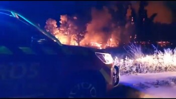 El Consorcio sofoca un incendio forestal en Fuensalida