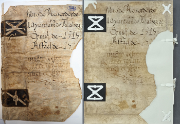 El archivo restaura documentos de los siglos XIV, XV y XVI